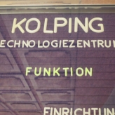 Schild Kolping Technologiezentrum